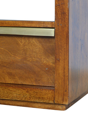 Gold Bar Chestnut TV Unit