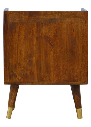 Manila Gold One Drawer Bedside