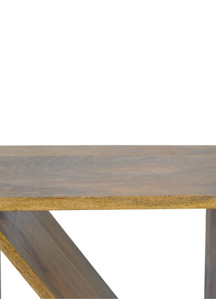Geometric Library Side Table