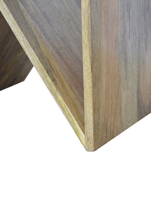Geometric Library Side Table