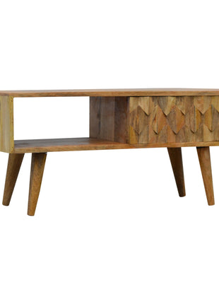 Pineapple Carve Sliding Media Unit