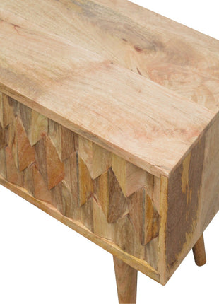 Pineapple Carve Sliding Media Unit