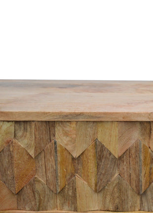 Pineapple Carve Sliding Media Unit