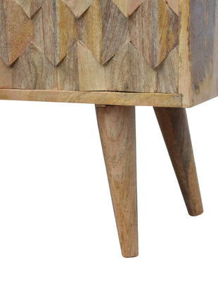 Pineapple Carve Sliding Media Unit