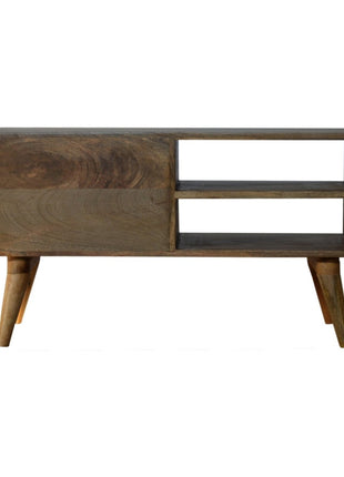 Cube Carved Media Unit