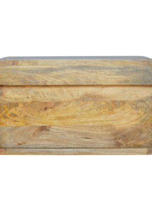 Oak-ish 2 Drawer Floating Bedside