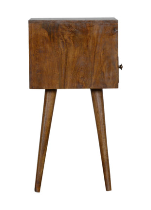 Mini Geo Brass Bedside