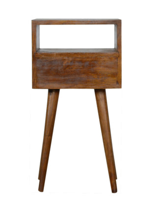 Mini Geo Brass Bedside