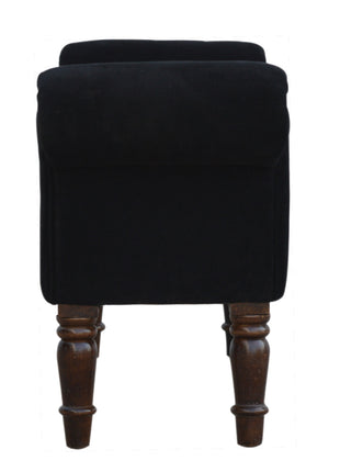 Black Velvet Bench