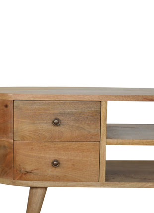 Rounded Entertainment Unit