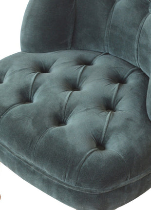 Emerald Velvet Accent Chair