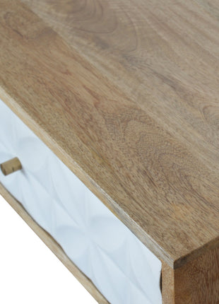 Daisy Carved Console Table