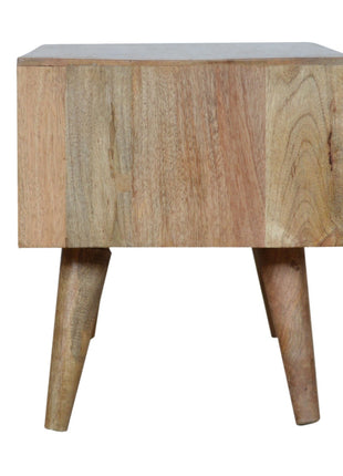 Honeycomb Carved Coffee Table