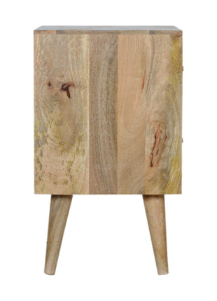 Daisy Carved 1 Door Bedside