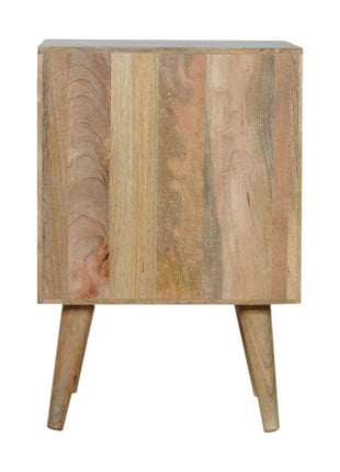 Daisy Carved 1 Door Bedside